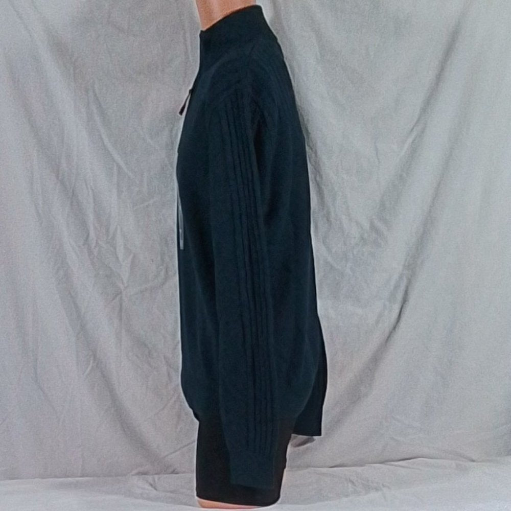 Men's Frye and Co. Mock Neck 1/4 Zip Pullover Sweater - Night Sky - Var Sizes