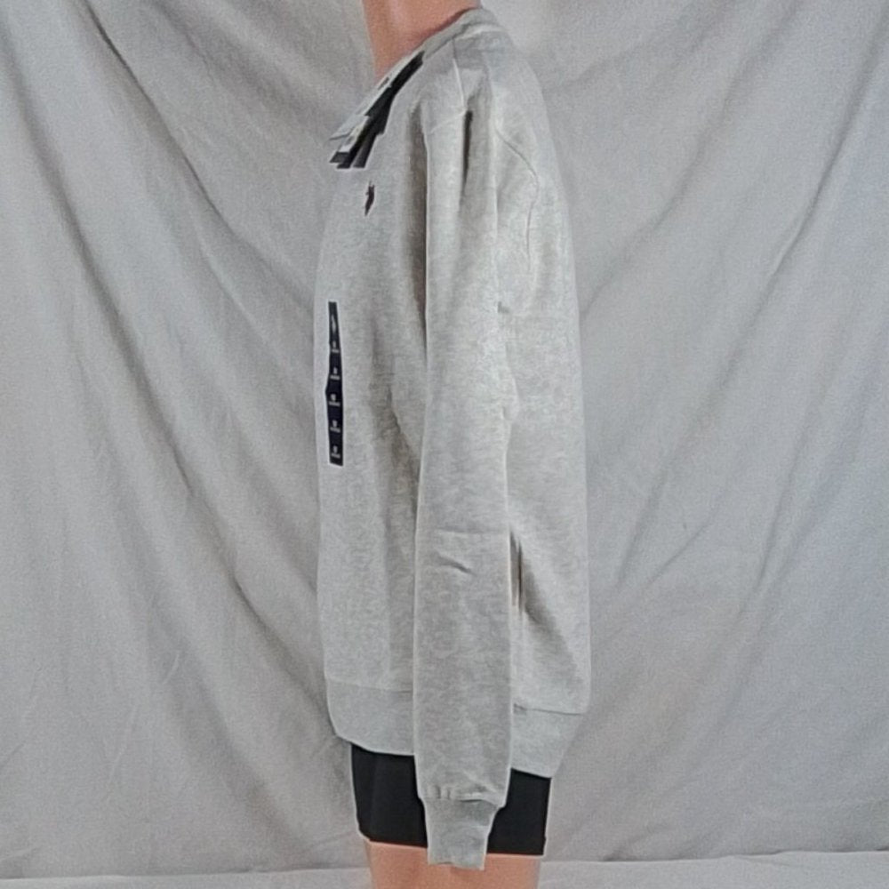 Men's U.S. Polo Assn. Crew Neck Sweatshirt - Oatmeal - Var Szs. - NWT