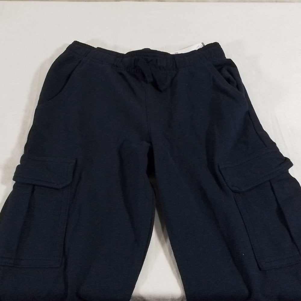 Boy's Carter's Drawstring Pull-on Comfy Fit Cargo Joggers - Blue- 8 - NWT