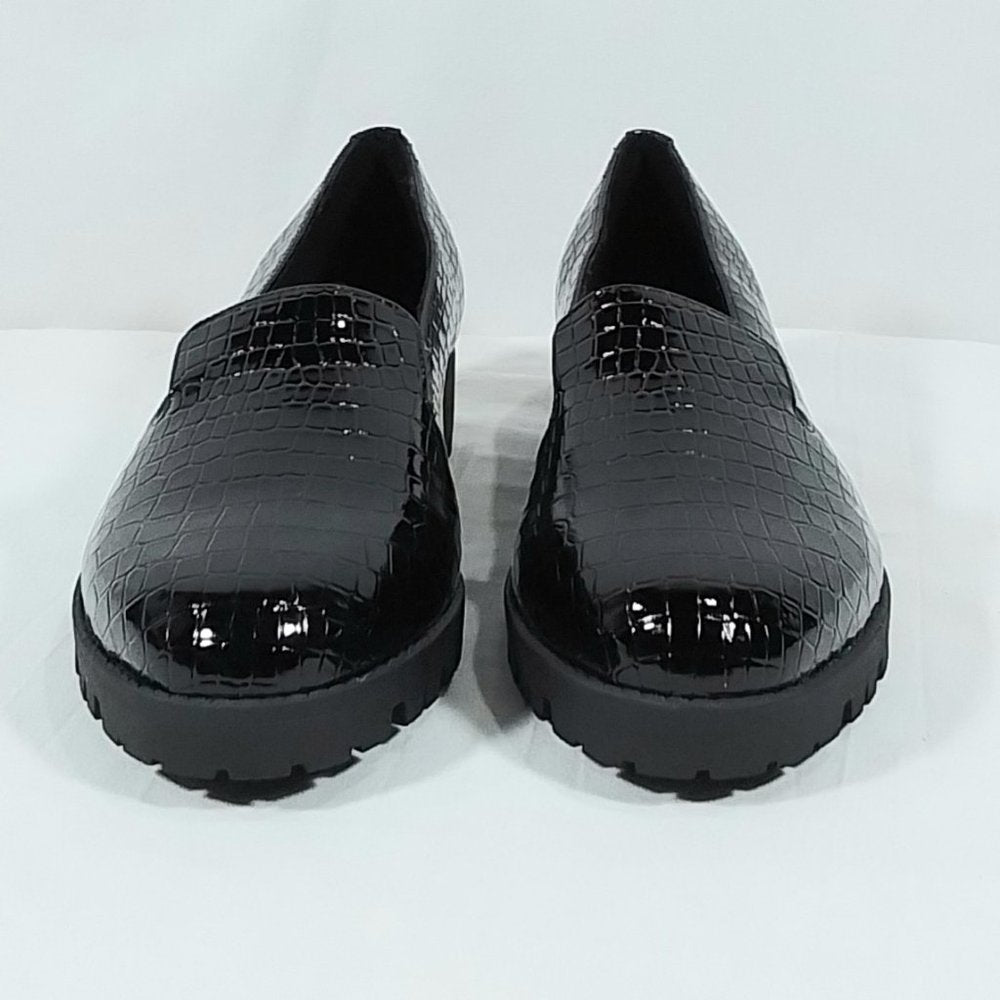 Easy Spirit Women's David Tate Pearl Black Loafer - Size- 7.5 || New in Box