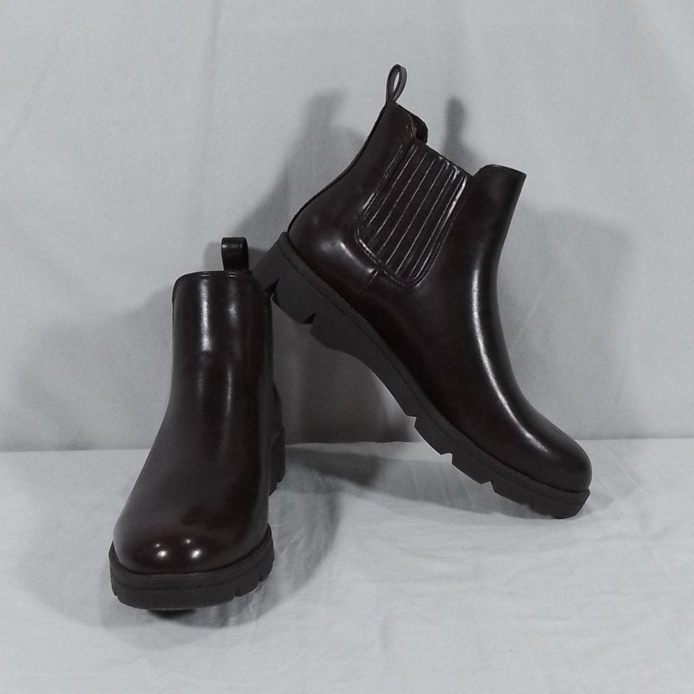 Women's B.O.C Erin Comfort Chelsea Bootie - Dark Brown - Var Szs - NIB