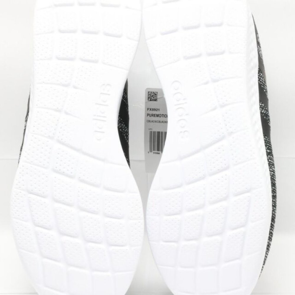 Adidas Men's Pure motion Runner Shoes - 9.5 Medium - Black & White - NIB