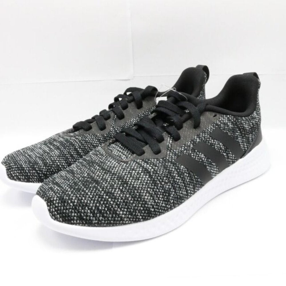 Adidas Men's Pure motion Runner Shoes - 9.5 Medium - Black & White - NIB