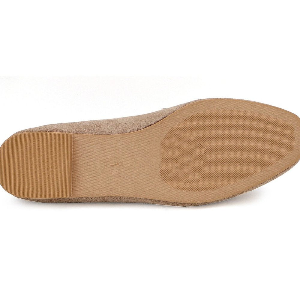 Yoki Edline 10 Women's Ballet Flats - 7.5 - Beige - NIB