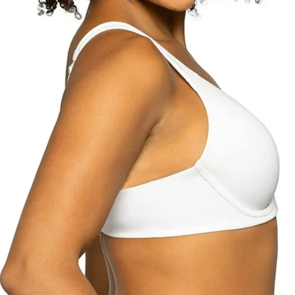Vanity Fair Women's Beyond Comfort Full Coverage Bra - 38D - Star White - NWT