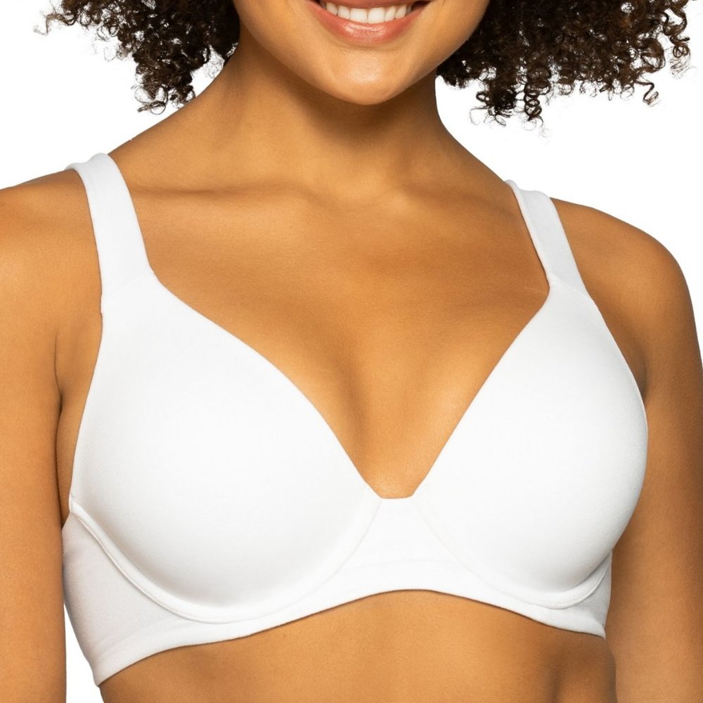 Vanity Fair Women's Beyond Comfort Full Coverage Bra - 38D - Star White - NWT