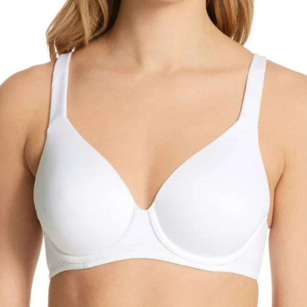 Vanity Fair Women's Beyond Comfort Full Coverage Bra - 38B - Star White - NWT