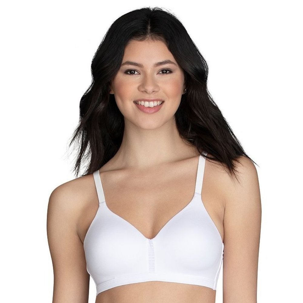 Vanity Fair Women's Beyond Full Coverage Wire-free Bra - 40C - Star White - NWT