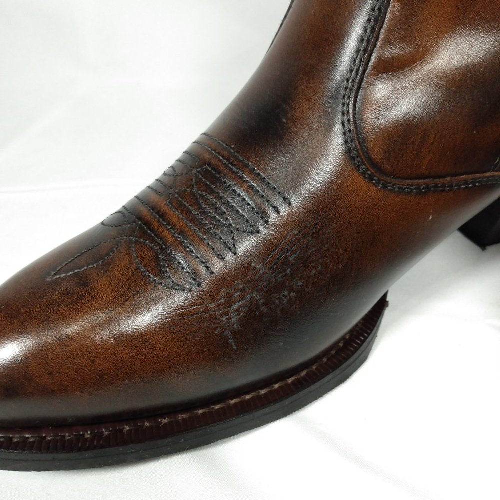 Men's Laredo Fletcher Pull On Boot w/Zipper - 10EW - Tan - See Notes - NIB