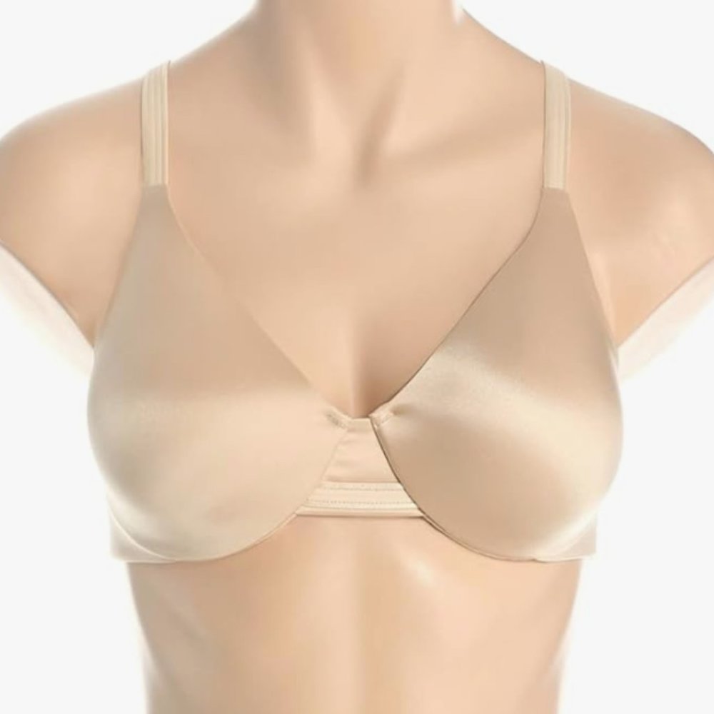 Bali One Smooth Underwire Full Coverage Bra - Taupe - 38DD - New with Tags