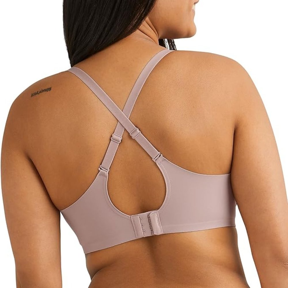 Maidenform Women's One Fab Fit Wireless Demi Bra - Ice Mocha Leopard - 38D - NWT