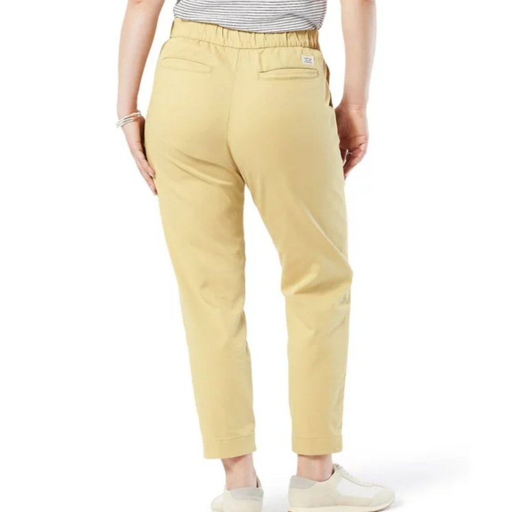 Levi's Women's S Pull-On Comfort Chino Pants - Medium - Cornflower/Tan - NWT