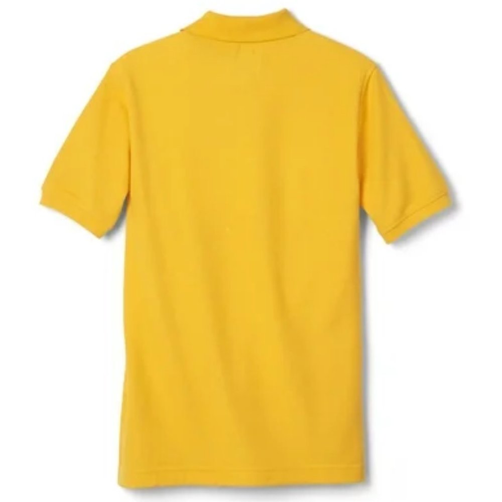 French Toast Little & Big Boy's Short Sleeve Polo Shirt - X Large - Gold/Yellow