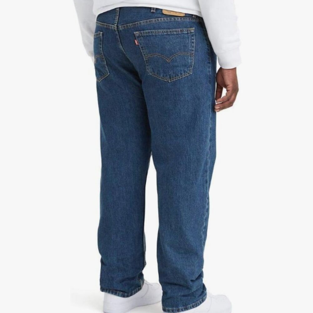 Levi's Men's 505 Regular Fit Jeans - 34" Inseam - Various - Dark Stonewash NWOT