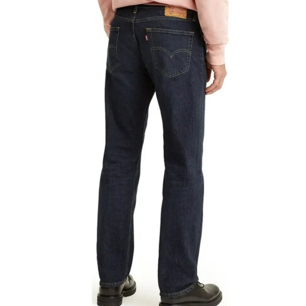 Levi's Men's 505 Regular Straight Fit Jeans - Durain (Blue) - Waist 40 - NWT