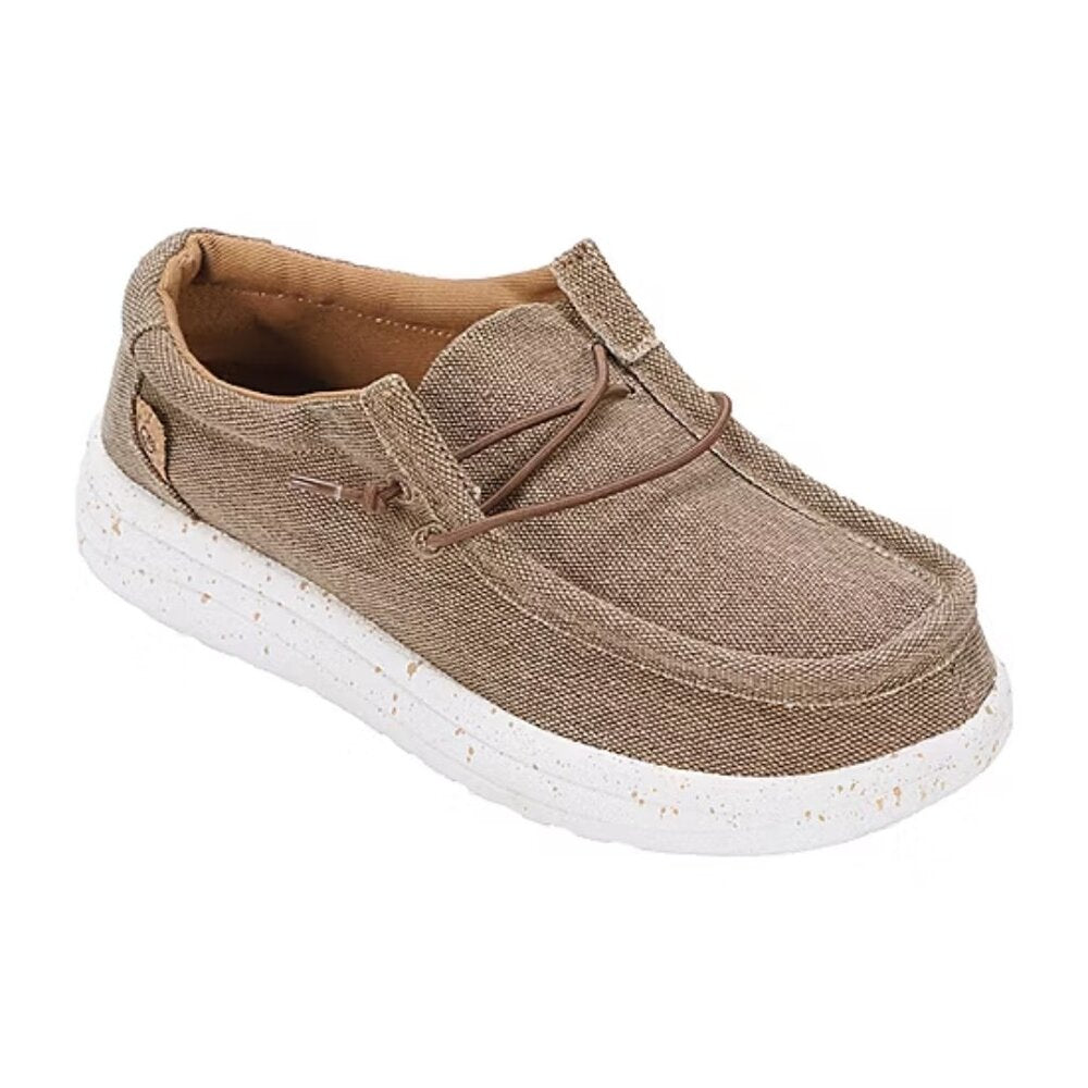 Boy's Lamo Paulie Slip On Shoes - Khaki - 12Y - NWT