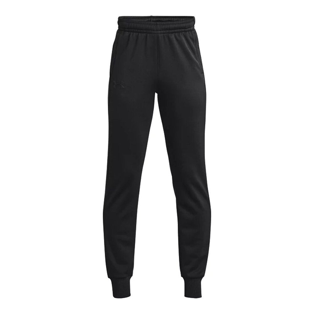 Boy's Under Armour Armour Fleece Joggers - Black - Medium - NWT