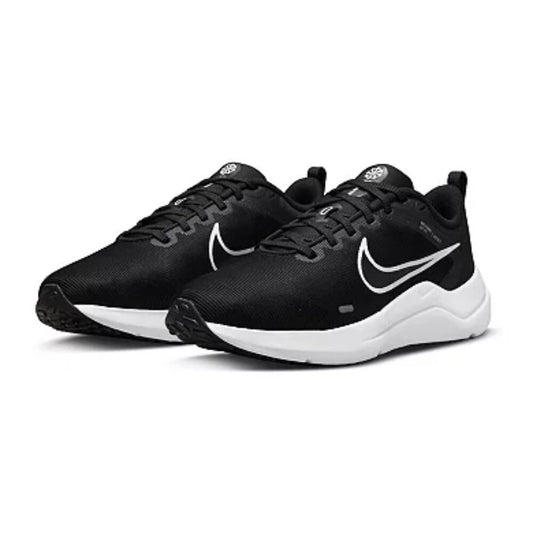 Women's Nike Downshifter 12 Road Running Shoes - Black & White - 5.5W - NIB
