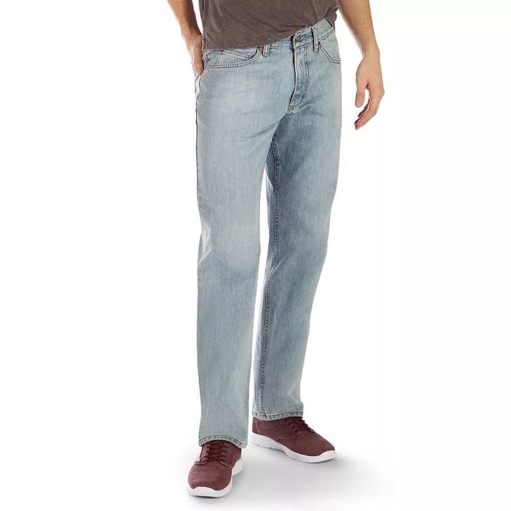 Men's Lee Regular Fit Straight Leg Jeans - Wicked - 42x32 - NWT