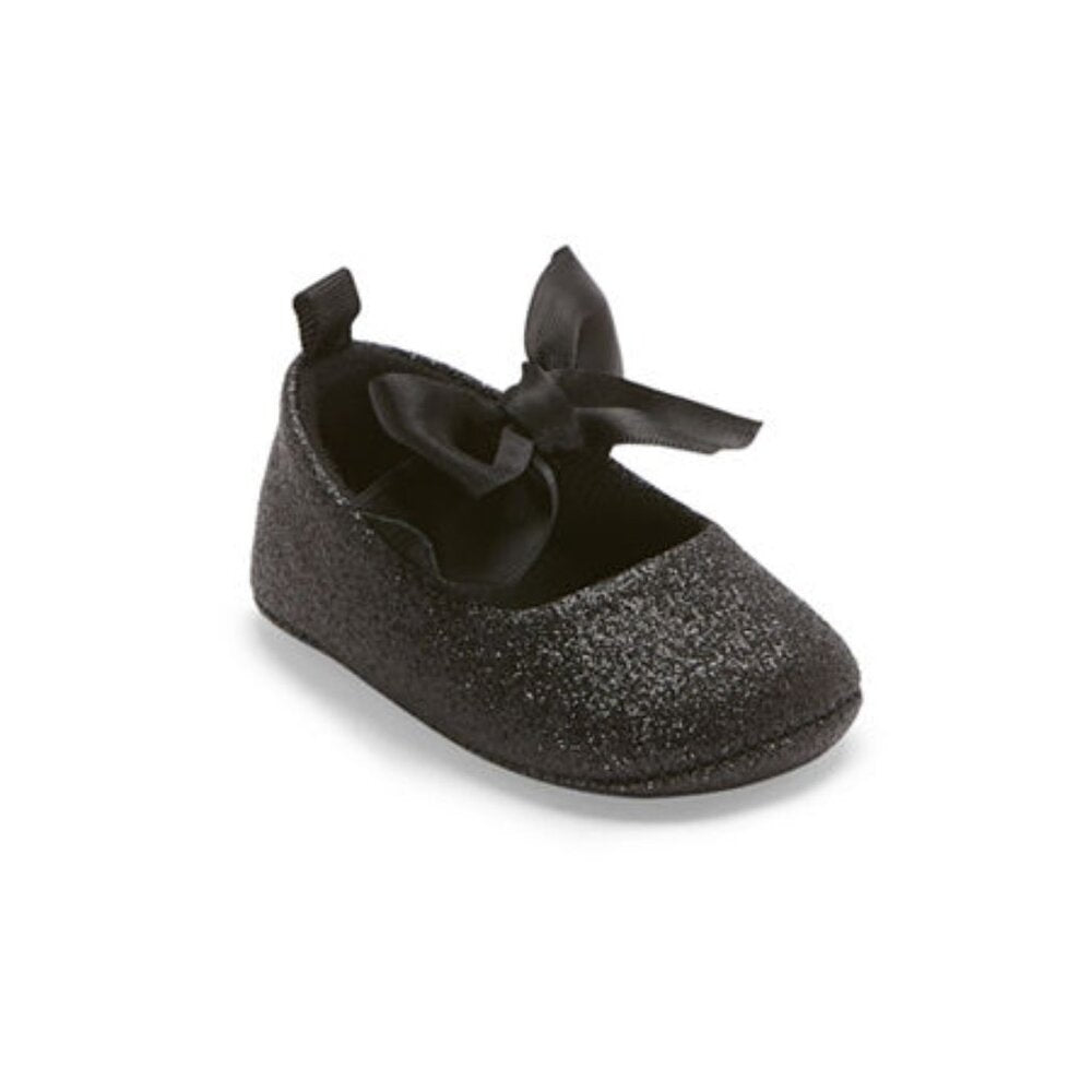 Infant Girl Stepping Stones Soft Sole Mary Jane Shoes - Black - 6-9M - NWT