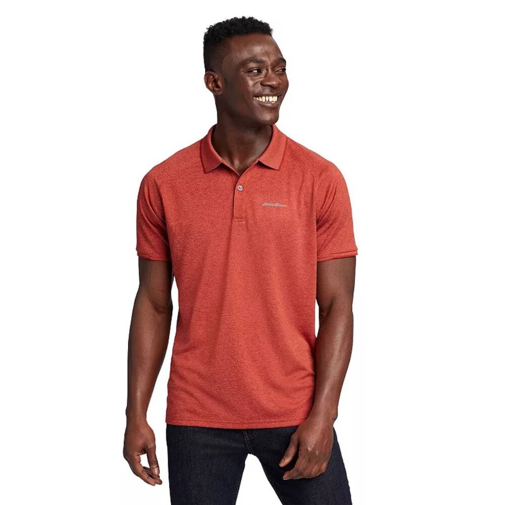 Men's Eddie Bauer Resolution Polo - Maroon - X-Large - NWT