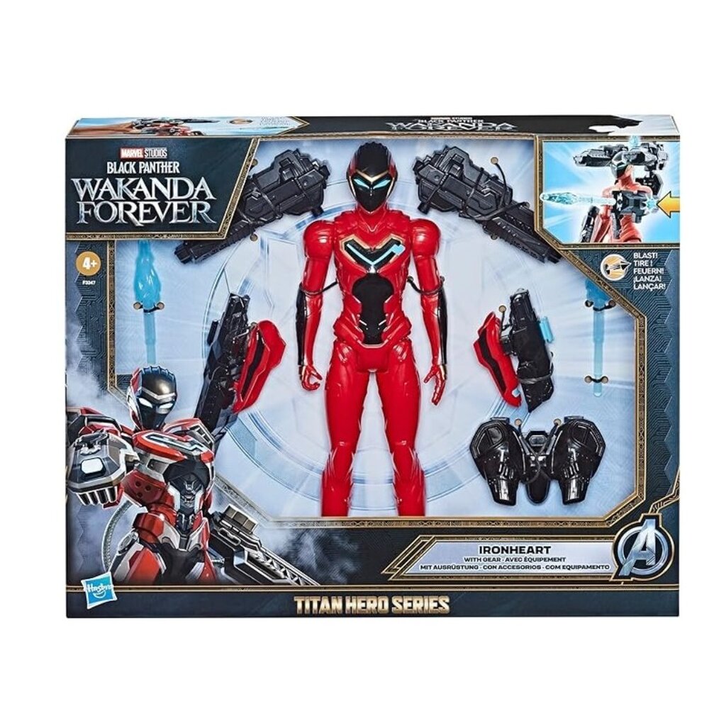 Marvel Black Panther Wakanda Forever Titan Hero Series Ironheart Action Figure