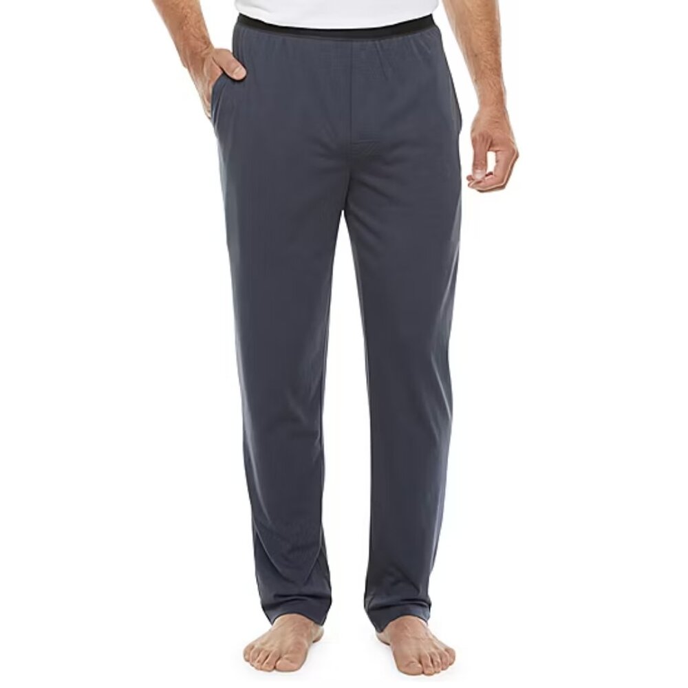 Men's Stafford Super Soft Classic Fit Pajama Pants - Denim Blue - Large - NWT