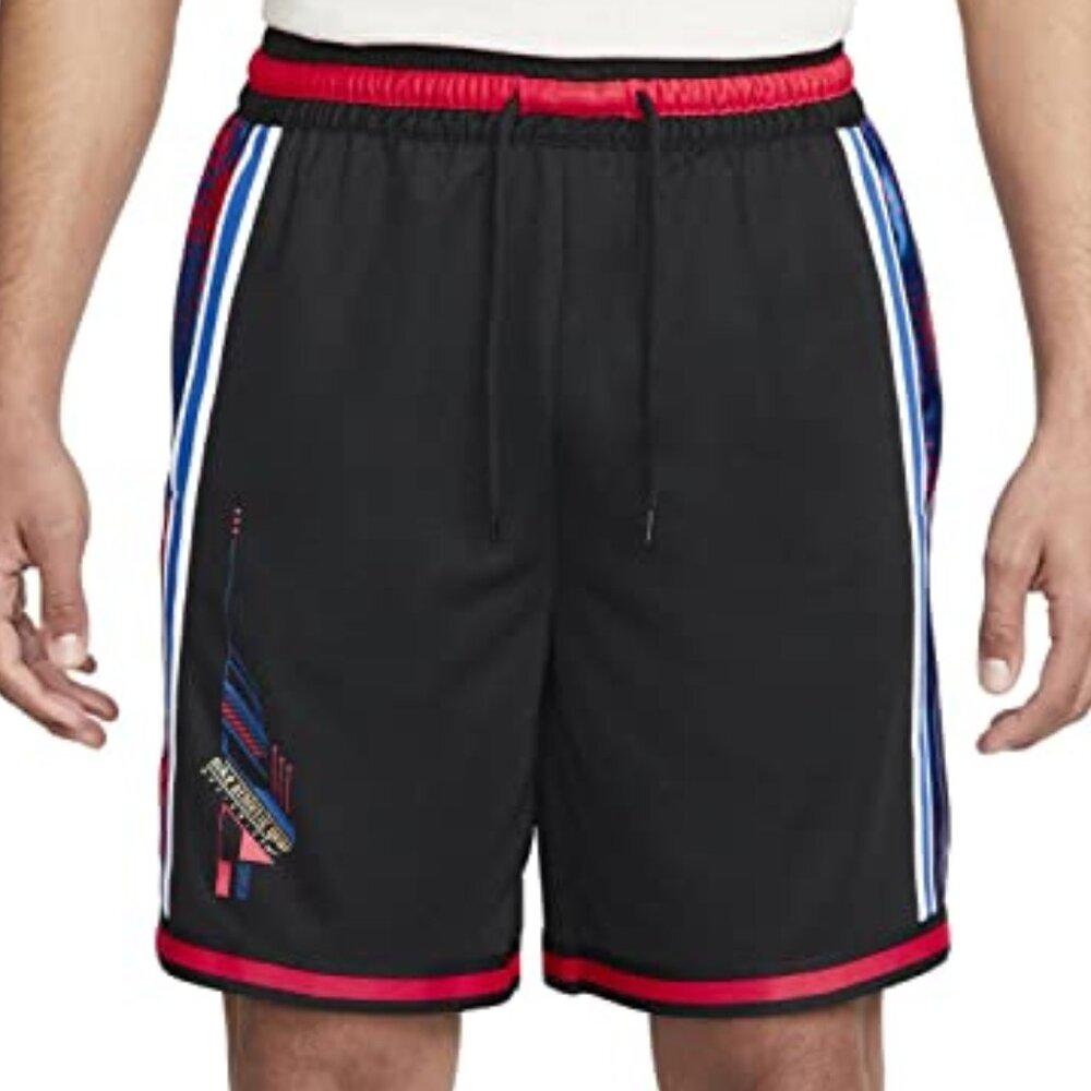 Men's Nike Dry DNA Basketball Shorts - Black & Blue - Var Szs - NWT
