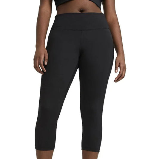 Women's Nike Fast Crop Running Capri Leggings - Black - Small - NWT