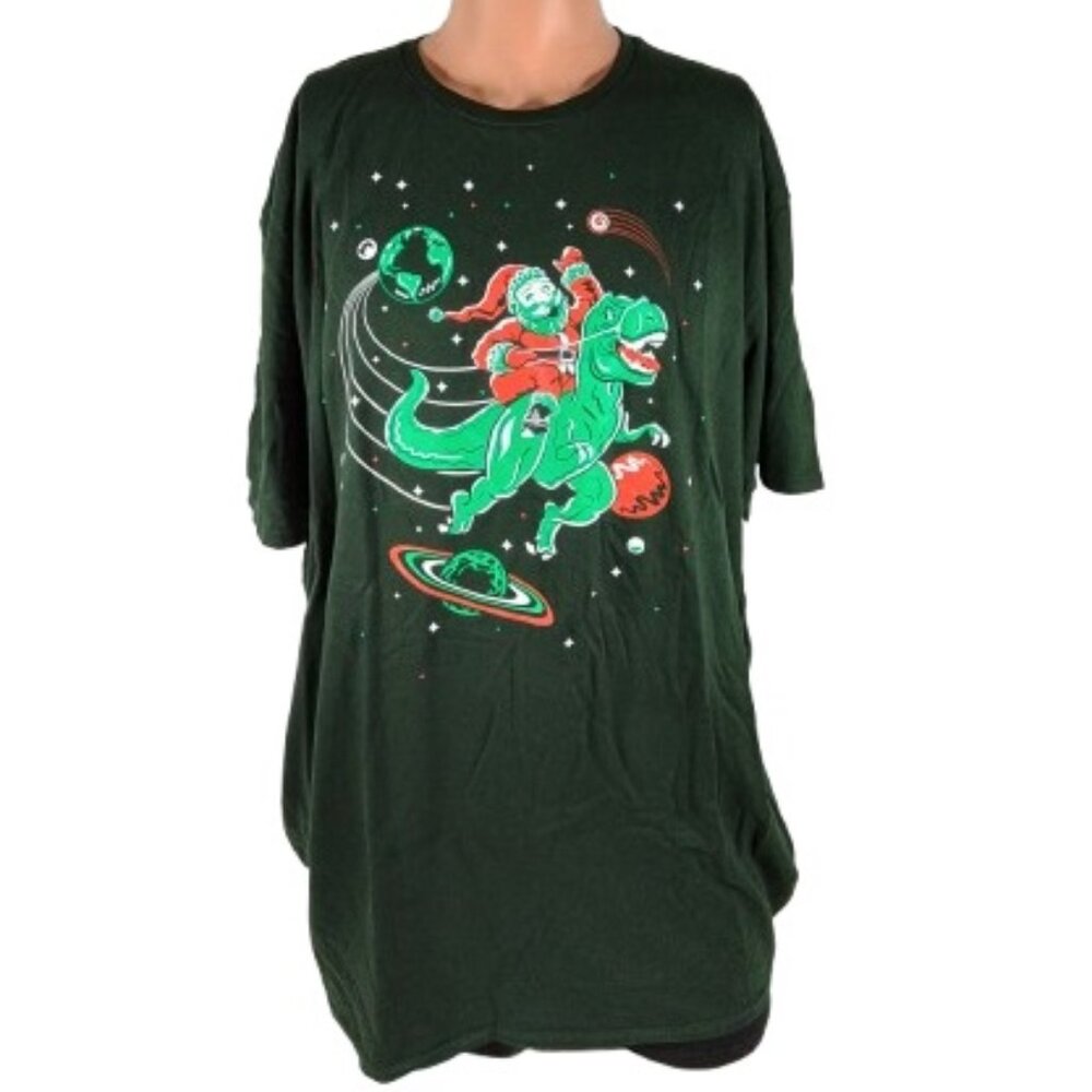 Mens Crew Neck Short Sleeve Regular Fit Graphic T-Shirt-NWT
