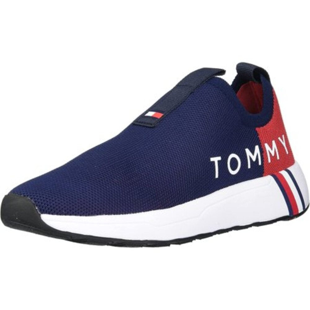 Women's Tommy Hilfiger Aliah Knit Slip On Sneakers - Dark Blue - Var Szs - NIB