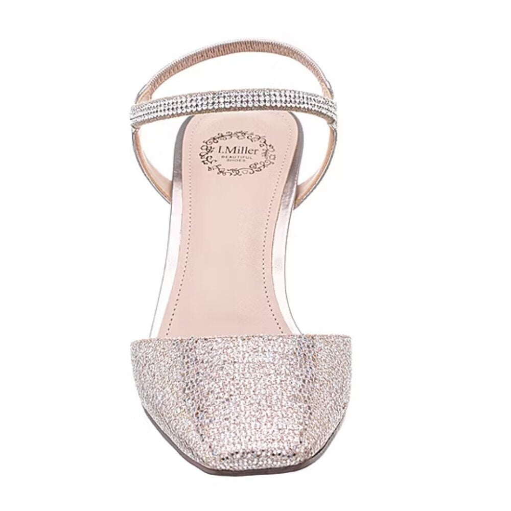 Women's I. Miller Jimmie Heeled Sandals - Champagne - 11 - NIB