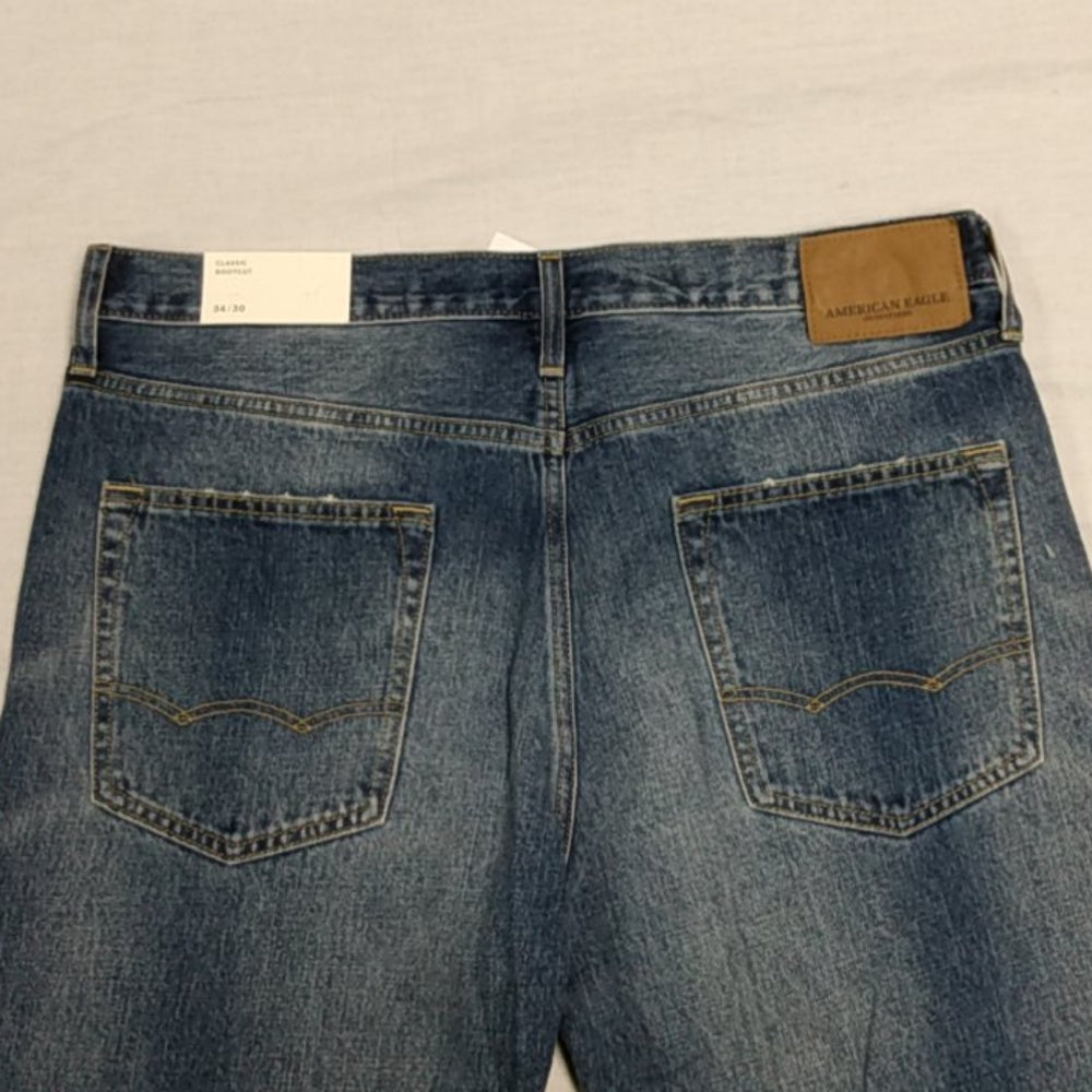 AEO Classic Bootcut Dark Wash No. 4317-36x34-New with Tags