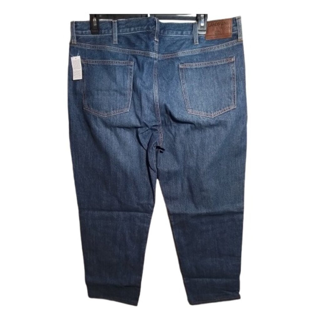 Men's Lands' End Traditional Fit Jeans - 30x34 - NWOT