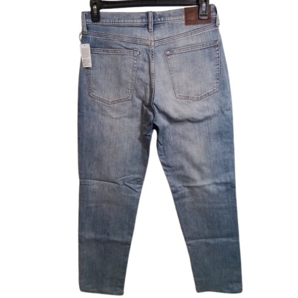 Lands' End Men's Traditional Fit Stretch Jeans - Reef Wash - 37x31 - NWOT