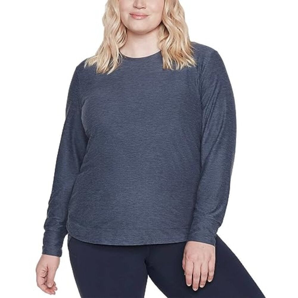 Women's Skechers Go Walk Long Sleeve Brushed Tunic - Blue - Var Szs - NWT