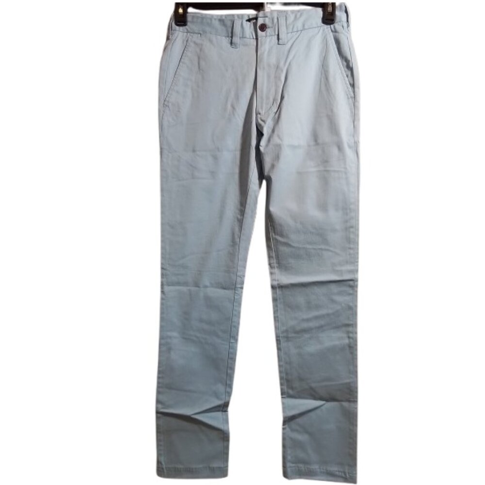 Lands' End Men's Comfort First Knockabout Slim Fit Chino Pants - Blue 31x34 NWOT