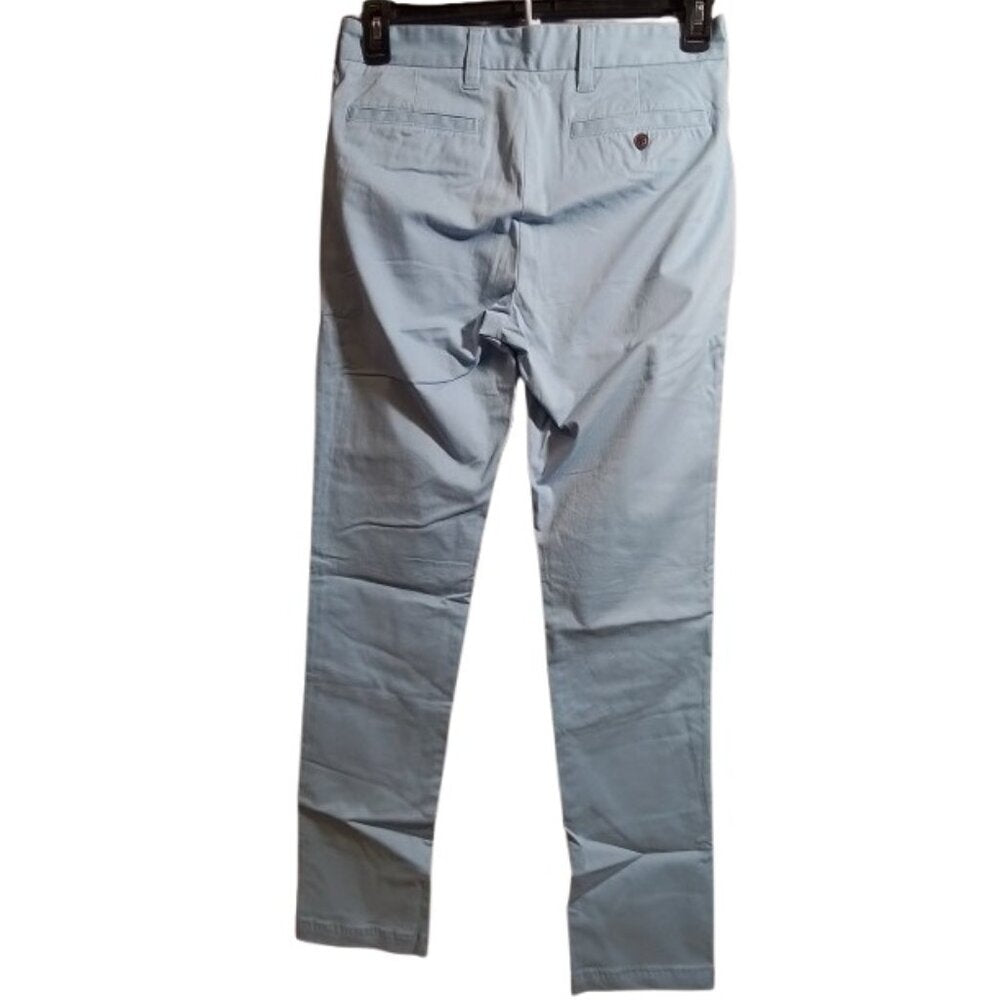 Lands' End Men's Comfort First Knockabout Slim Fit Chino Pants - Blue 31x34 NWOT