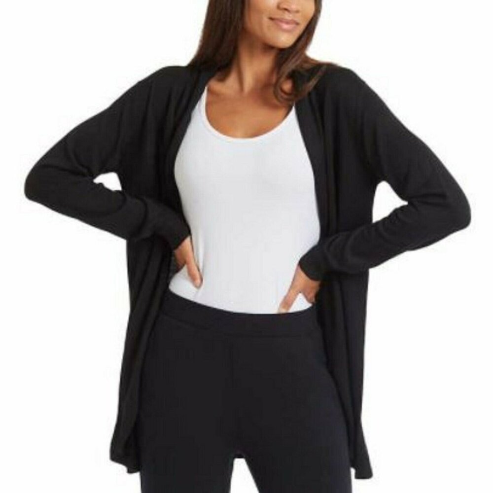 Ella Moss Women Cozy Cardigan-Size XL-Color-Black-NWOT