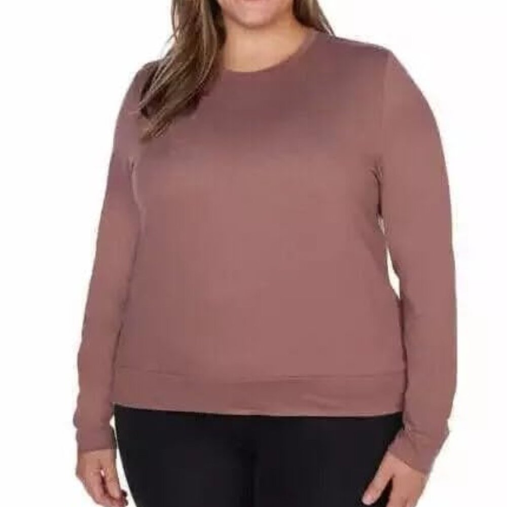 Women's Long Sleeve Tee Shirts, 2-Pack, Moisture Wicking, 4-Way Stretch,-NWT