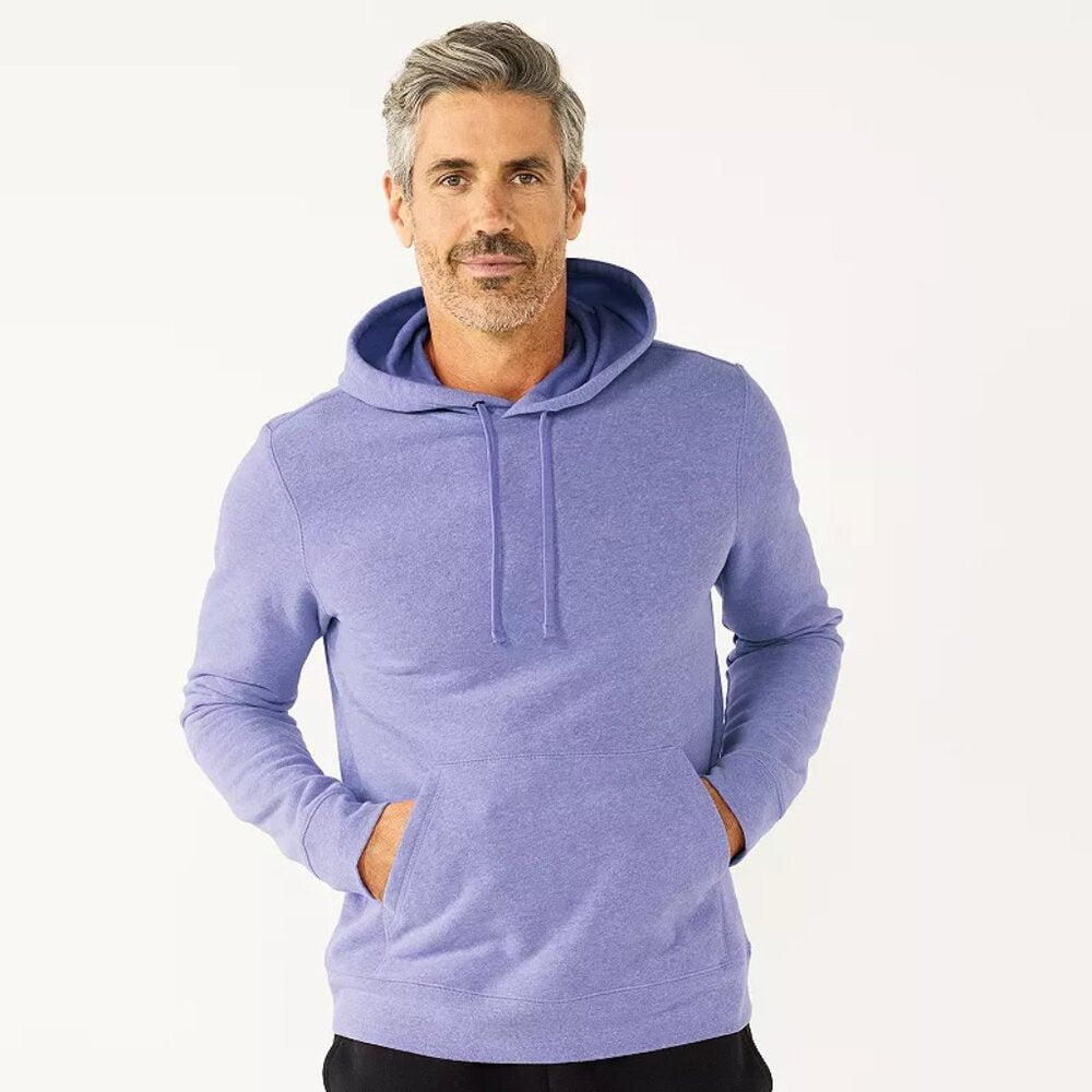 Men's Tek Gear Ultra Soft Fleece Hoodie - Light Purple - Medium - NWOT