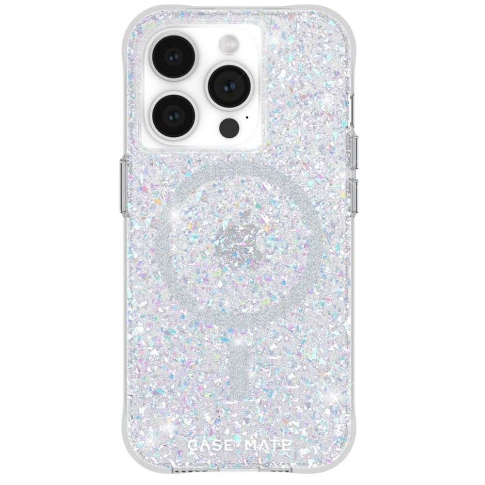 Case-Mate Apple iPhone 15 Pro Case with MagSafe - Twinkle Diamond-NIB