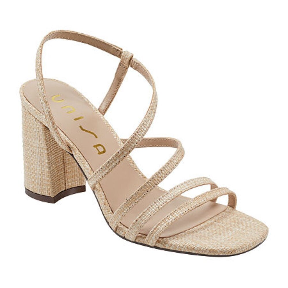 Women's Unisa Yestie Heeled Sandals - Natural - 8.5 - NIB