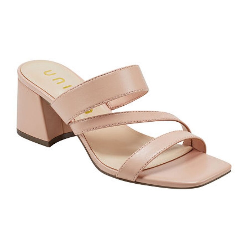 Women's Unisa Miriam Block Heel Sandals - Light Pink - 7 - NWOB