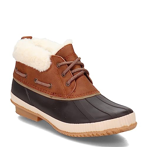 Women's JSport Mary Waterproof Duck Boots - Brown - 8 - NIB