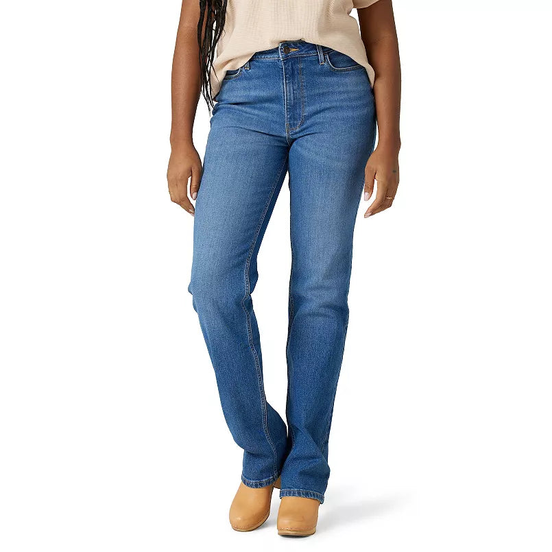 Women's Wrangler High Rise True Straight Jeans - Ocean - 18 (34x32) - NWT