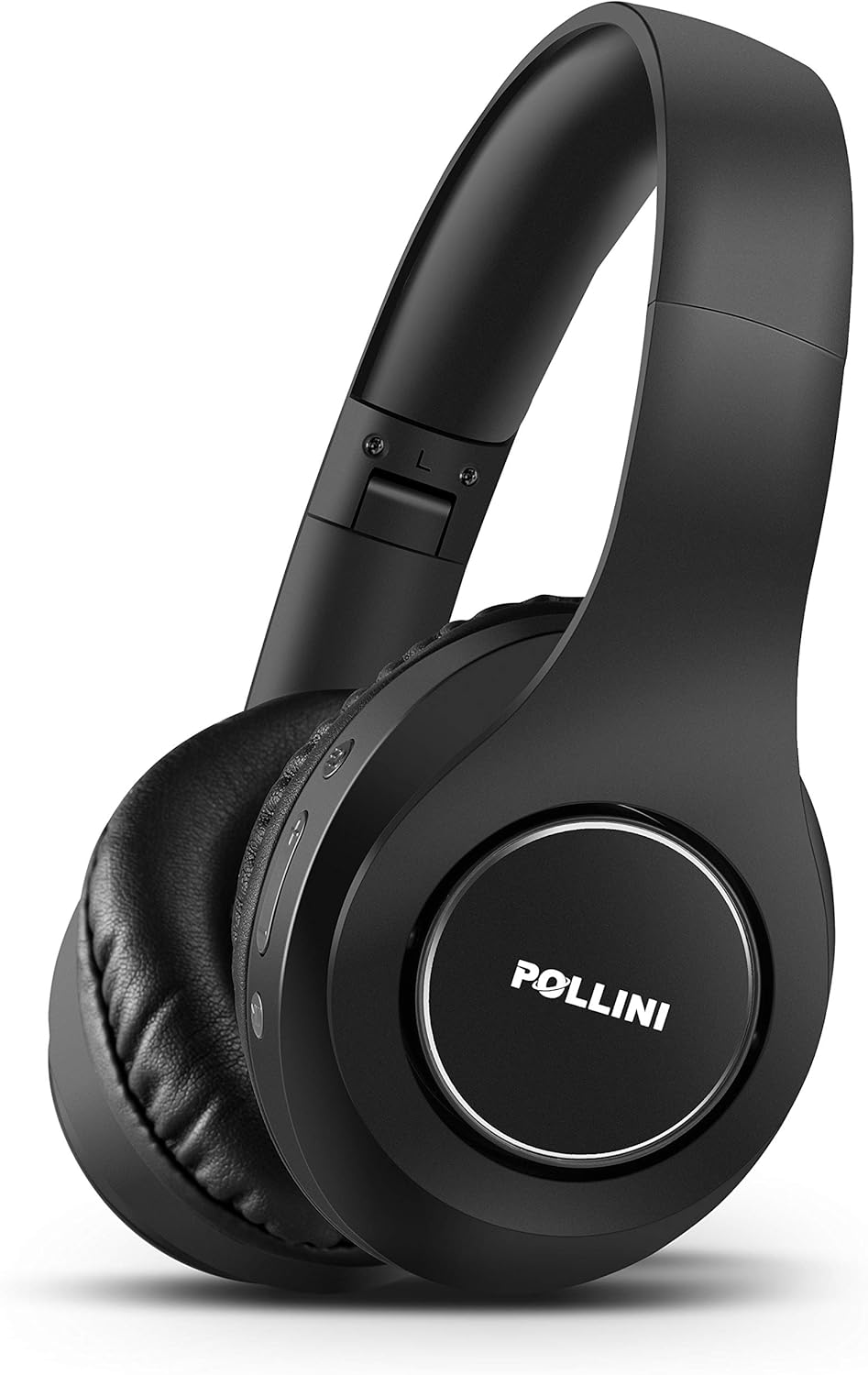 Pollini Over the Ear Bluetooth Headphones Black Open Box