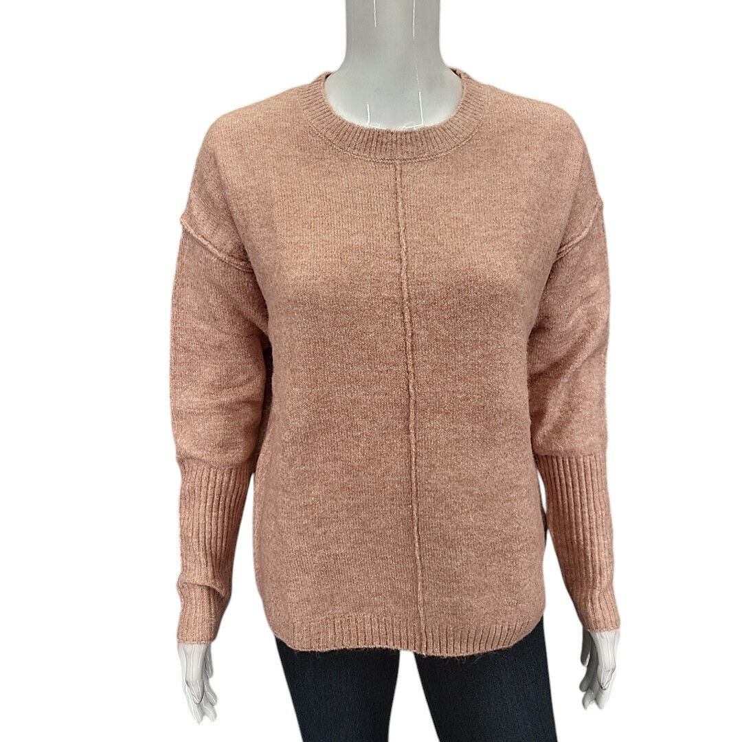 Legendary Outfitters Womens Soft Cozy Sweater Small Heather Rose Pullover -NWT