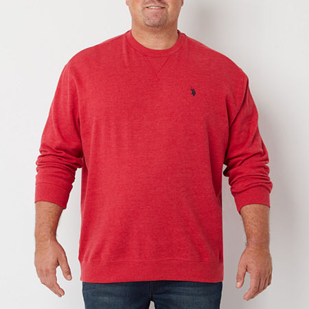 U.S. Polo Assn. Men's Crew Neck Sweatshirt 3XL Red NWT