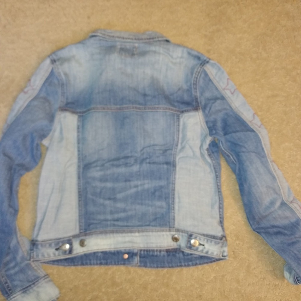 American Eagle Light Wash Jean Jacket-Blue-NWT